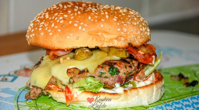 Broodje hamburger