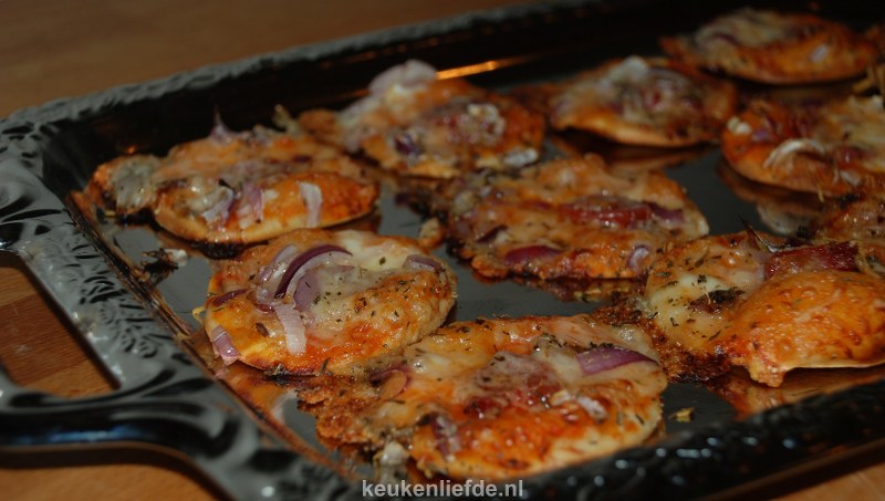 MINI PIZZA - FEESTELIJKE HAPJES