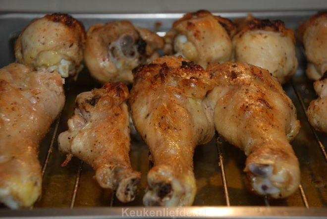 Gegrilde kipdrumsticks met cajunkruiden