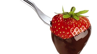 Afvallen met aardbeien en chocolade!