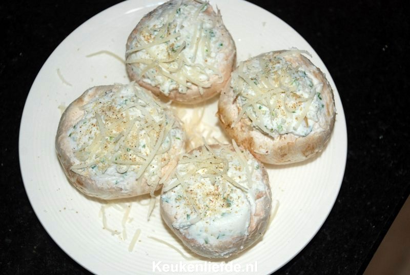 Gevulde champignons Gevulde champignons