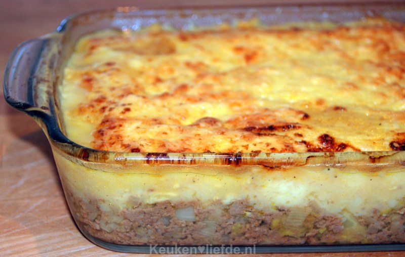 Witlof ovenschotel met mangochutney Witlof ovenschotel met mangochutney