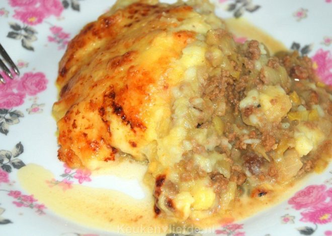 Witlof ovenschotel met mangochutney