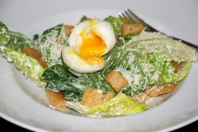 Verrukkelijke Caesarsalade!