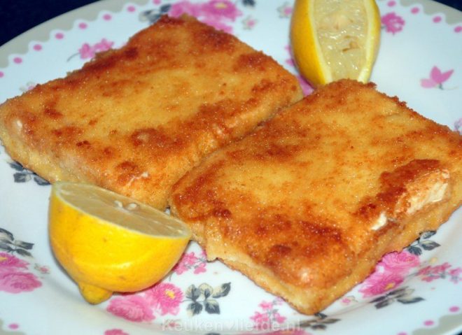 Saganaki – gebakken feta