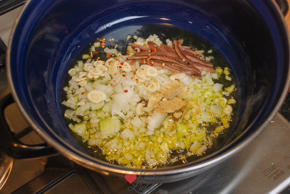 Geroosterde tomatensoep met mascarpone