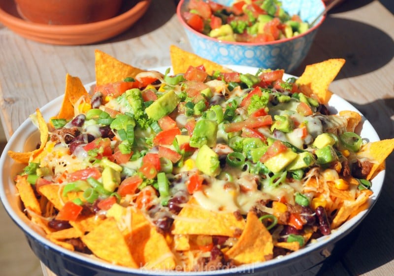Loaded nachos - Mexicaanse tortillaschotel