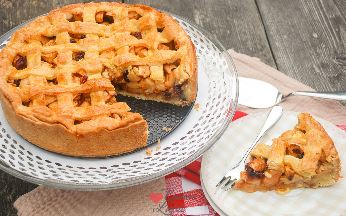 Cranberry-appeltaart