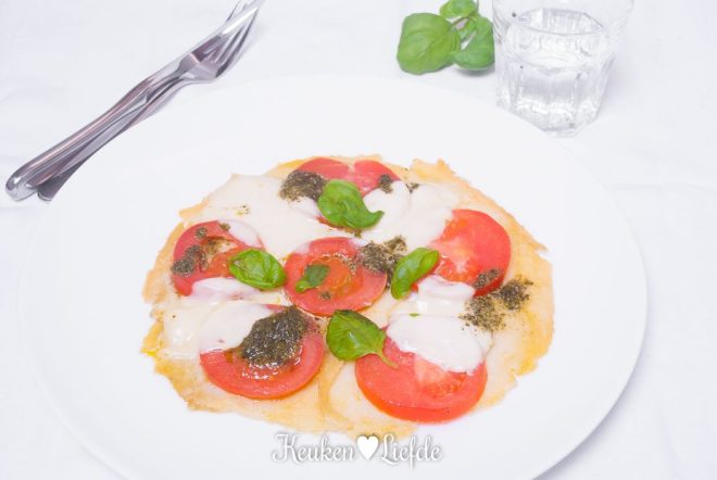 Nationale Pannenkoekdag: pannenkoek caprese