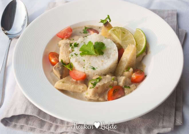 Curry met zoete aardappel en pastinaak