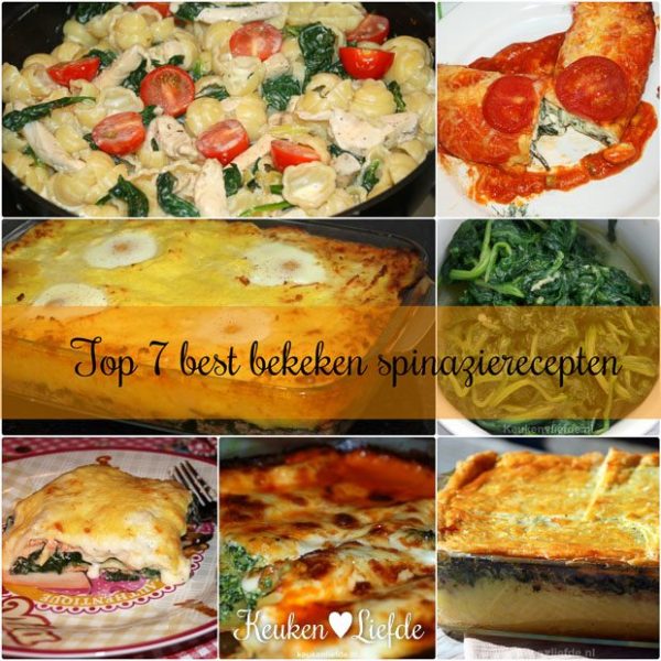 Top 7 best bekeken spinazierecepten