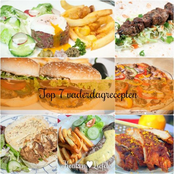 Top 7 best bekeken vaderdagrecepten