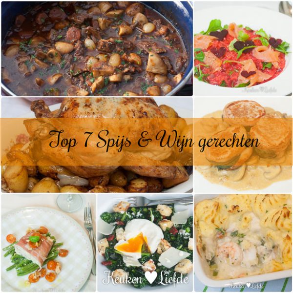 Top 7 best bekeken spijs-en-wijngerechten