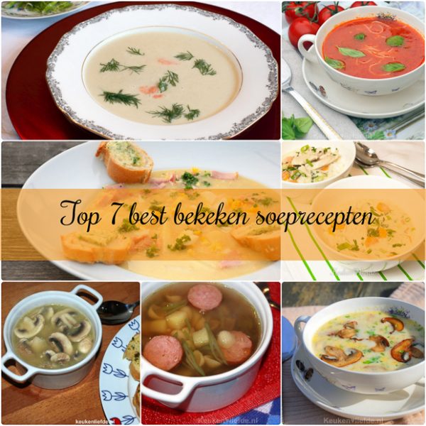 Top 7 best bekeken soeprecepten