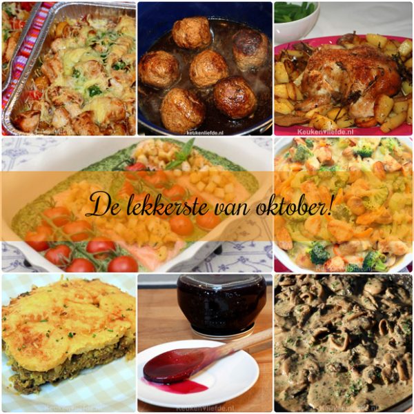 De lekkerste recepten van oktober!