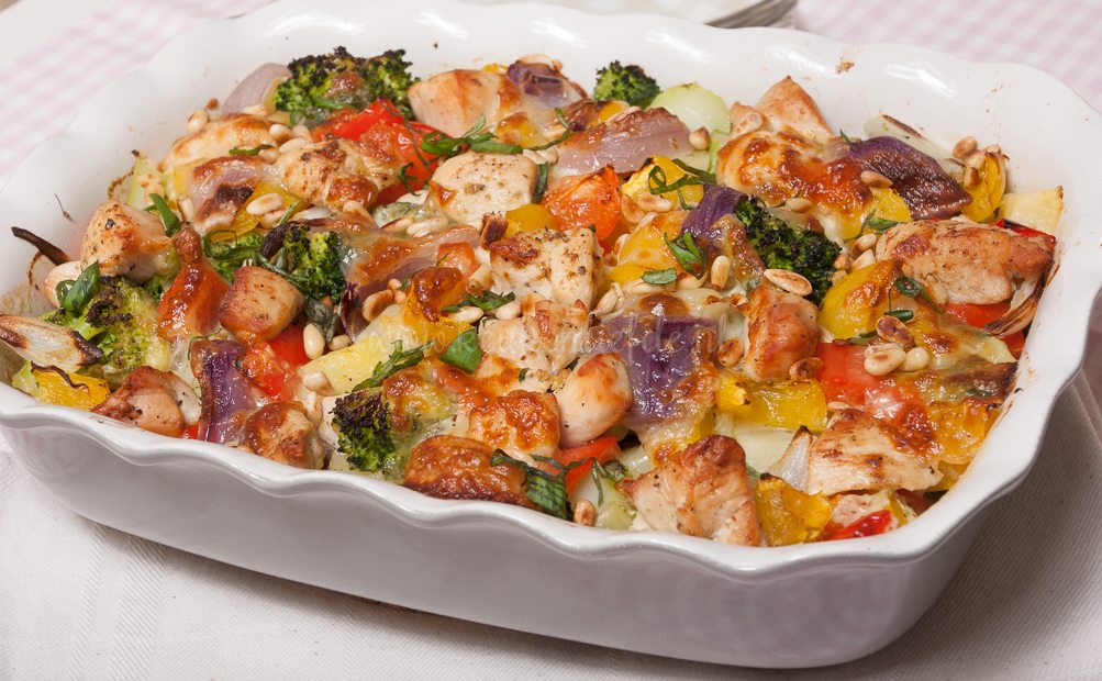 Mieks Special: ovenschotel kip pesto