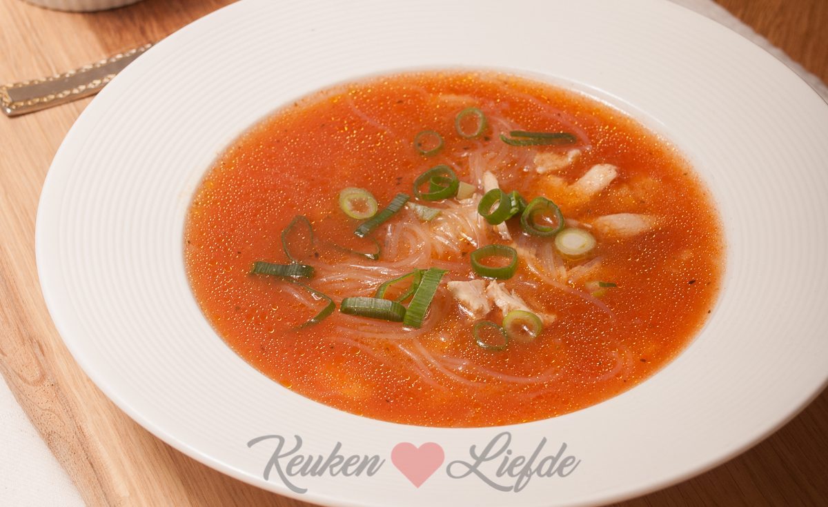 Chinese tomatensoep
