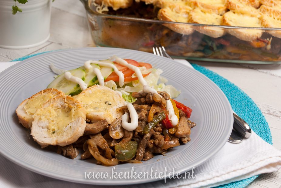 Mieks Special: shoarma-ovenschotel