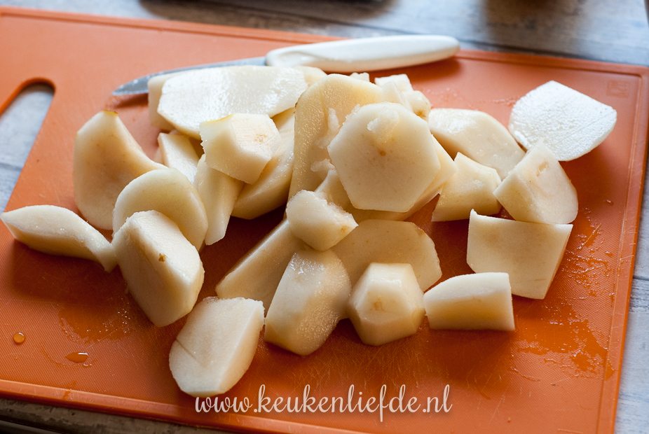 Perenjam met gember en vanille