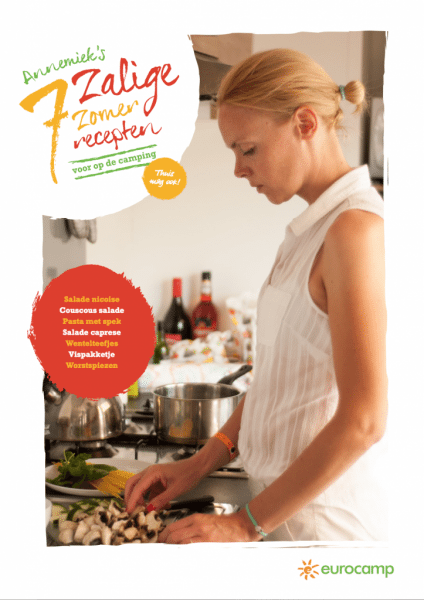 Koken op de camping + gratis receptenboekje!