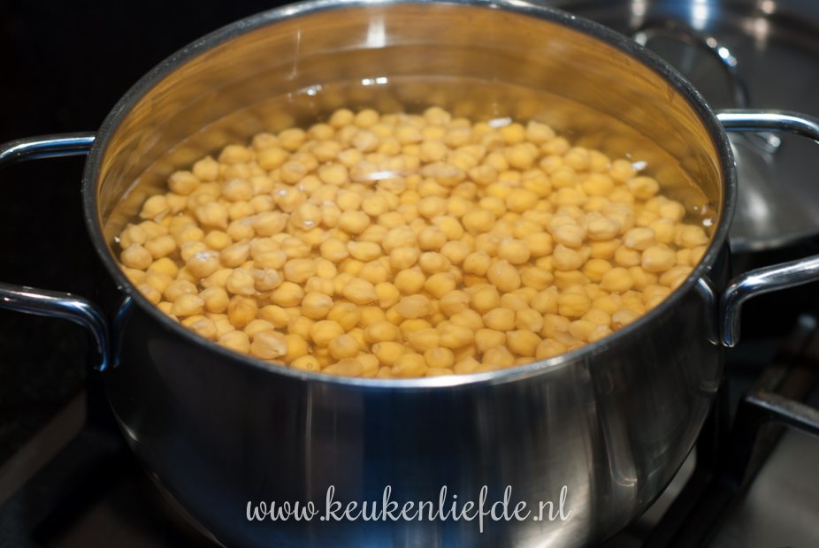 Zelfgemaakte falafel