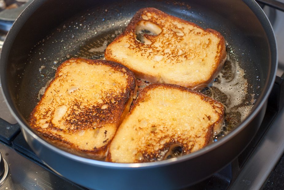 Glutenvrije wentelteefjes met kardemom en sinaasappel