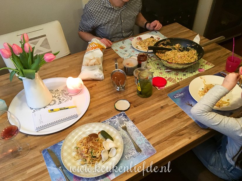 Een kijkje in de keuken week 9