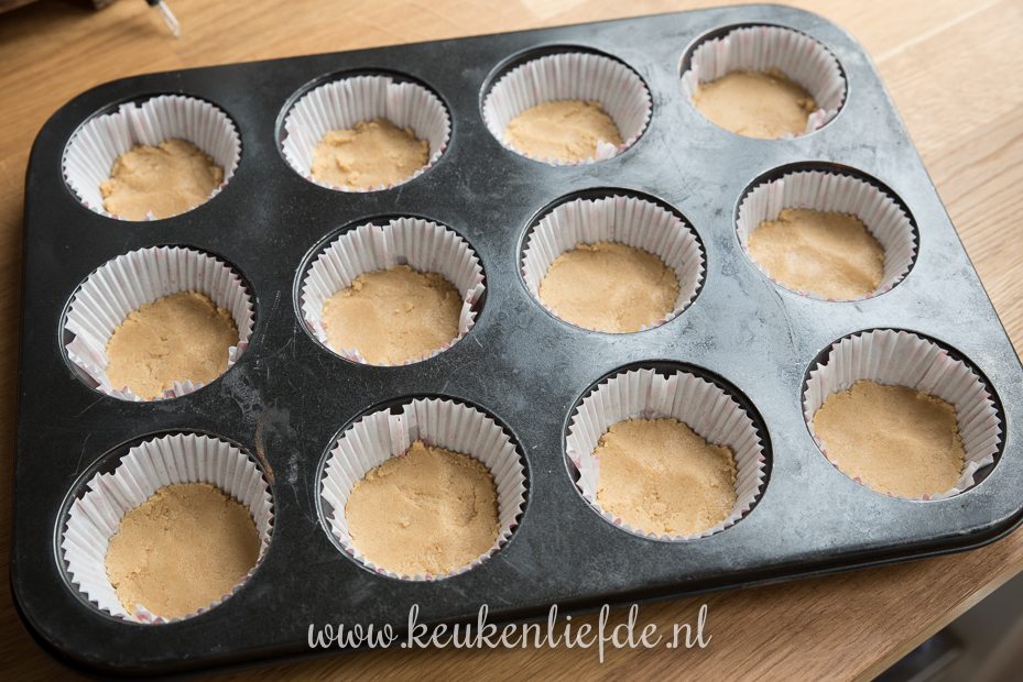 Cheesecake cupcakes met paasnestje