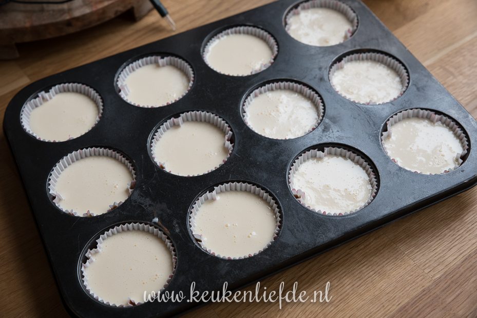 Cheesecake cupcakes met paasnestje
