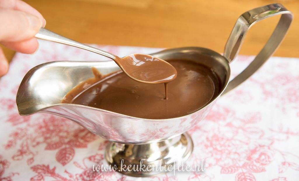 Basisrecept chocoladesaus Basisrecept chocoladesaus