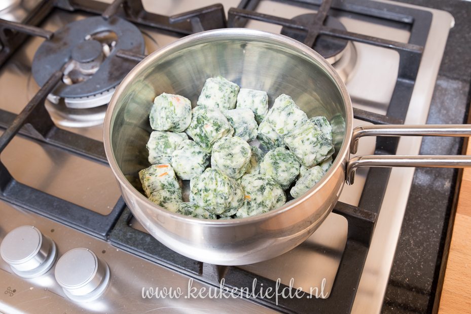 Snelle lasagne met zalm en spinazie