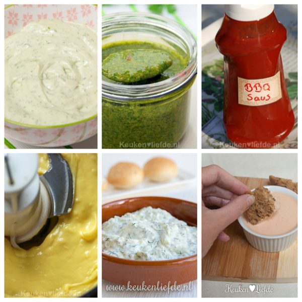 6x zelfgemaakte saus voor bij de barbecue!