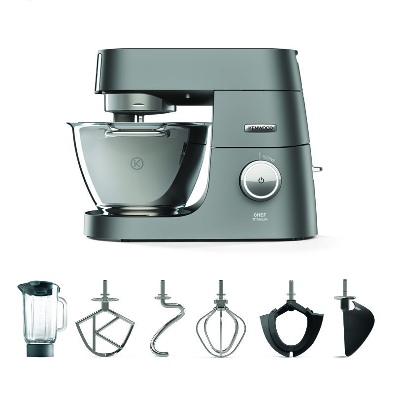 Win de Kenwood Chef Titanium-keukenmachine t.w.v. € 749 Win de Kenwood Chef Titanium-keukenmachine t.w.v. € 749