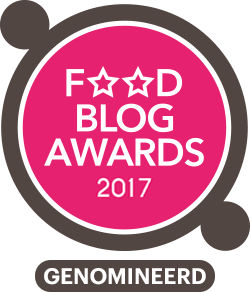 KeukenLiefde finalist Food Blog Awards 2017 + stem!