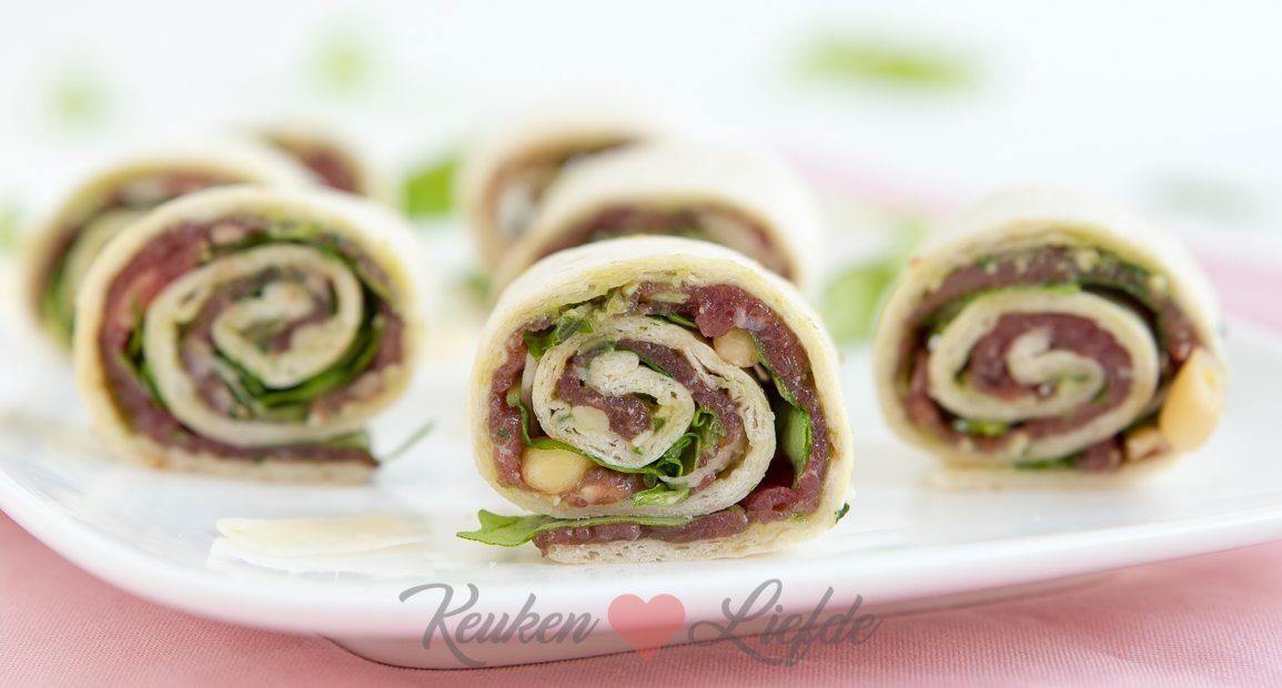 Carpaccio wraps