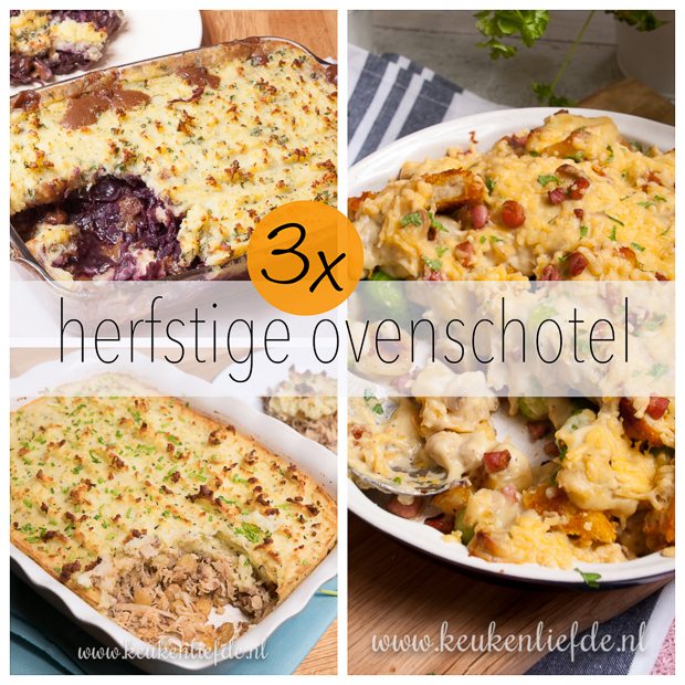 3x herfstige ovenschotel 3x herfstige ovenschotel