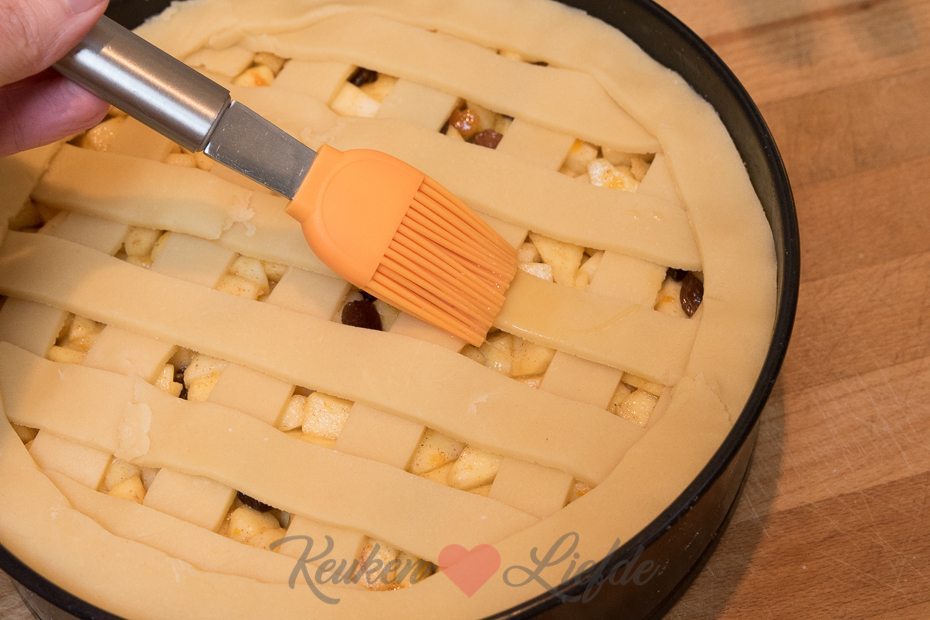 Appel speculaas taart