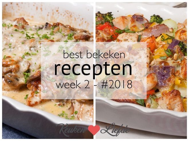 Best bekeken recepten week 2 – #2018