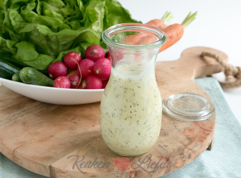 Yoghurt salade dressing