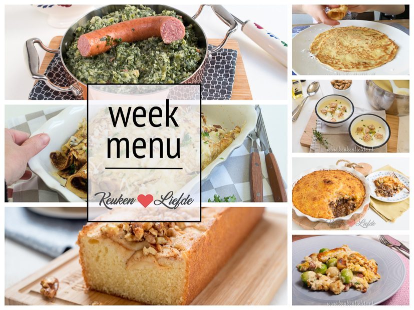 Weekmenu #5 Hollandse pot Weekmenu #5 Hollandse pot