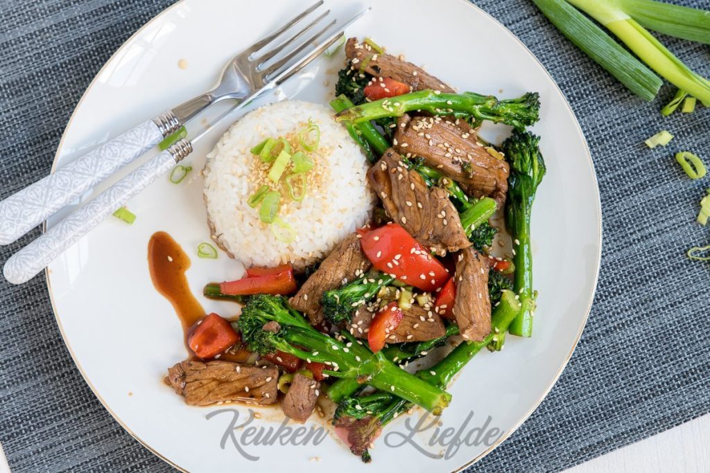 Beef teriyaki
