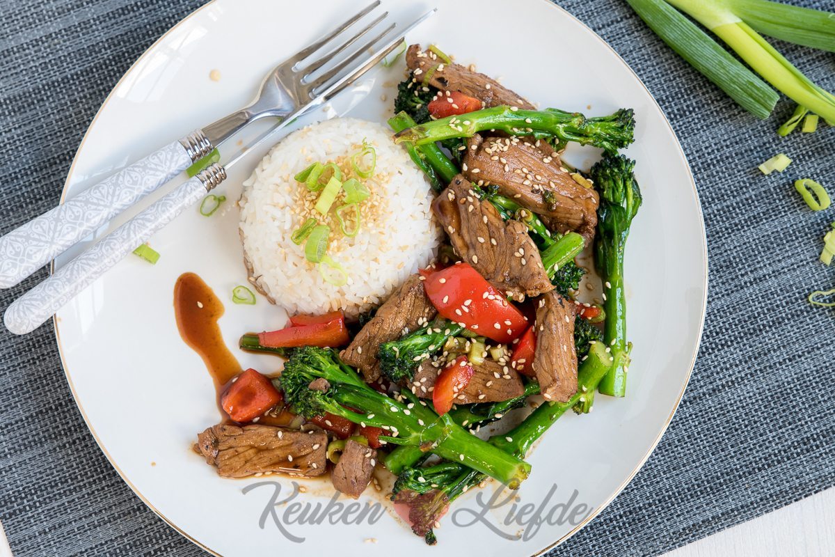 Beef teriyaki