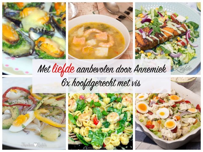 6x hoofdgerecht met vis – met liefde aanbevolen door Annemiek