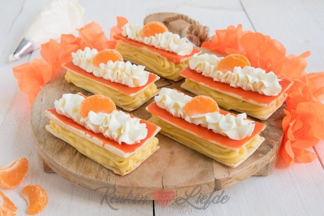 Oranje tompouce