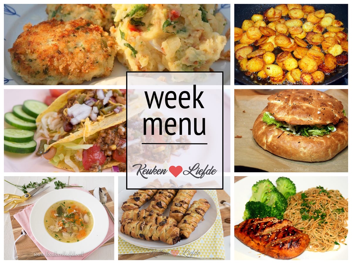 Weekmenu #17 - in 30 minuten op tafel Weekmenu #17 - in 30 minuten op tafel