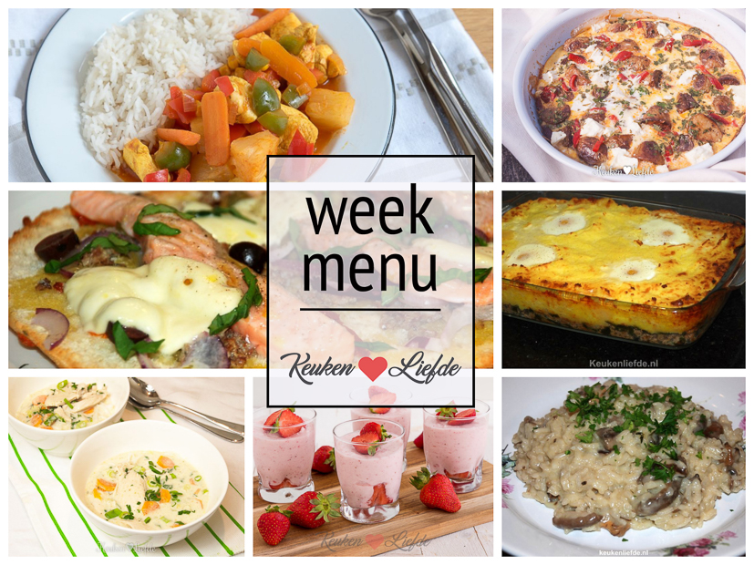 Weekmenu #21 Weekmenu #21