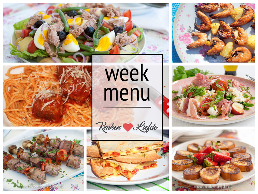 Weekmenu #24 - Koken op de camping!