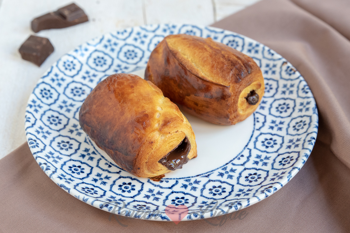 Snelle chocoladebroodjes