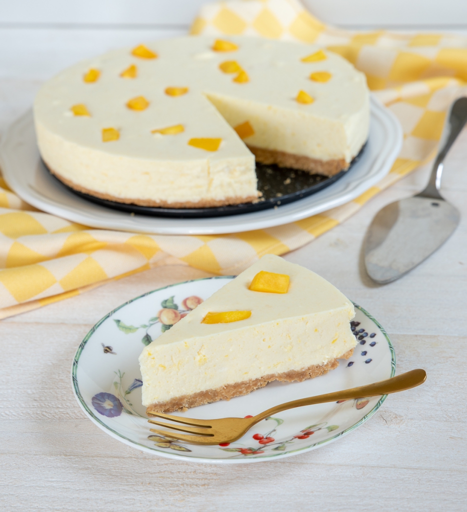 Mango kwarktaart Mango kwarktaart