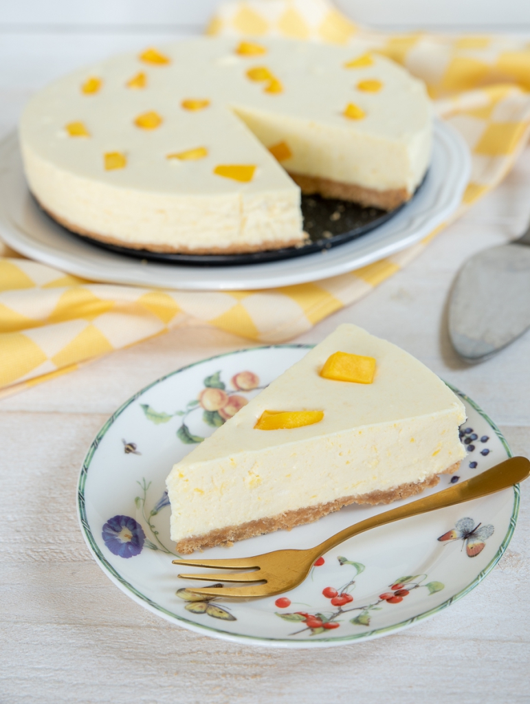 Mango kwarktaart Mango kwarktaart